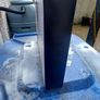 2 x glasses advertising double sided showcards displays items,,nice condition, well known brands , sold as seen , Image 8