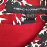 Size 8 Dark Red/ Navy/Cream Dress by French Connection Image 2