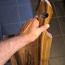 2x XL European Walnut Board 65cm - Solid One Piec Image 3