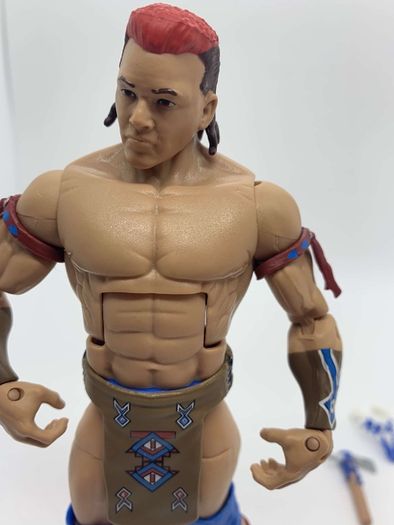 wwe elite series 47 Tatanka action figure