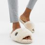 Bedroom Athletics Sheepskin Gemma Slider Slippers size 3/4 Image 3