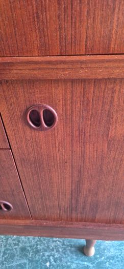 Mid Century Teak Highboard
