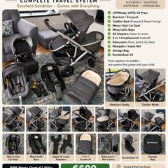 UPPAbaby Vista V2 Complete Travel System