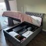 New Gaslift Ottoman Storage Beds Single Size Double Size King Size Superking Size Image 3