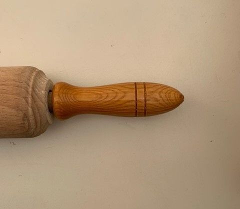 Vintage French Rotating Rolling Pin