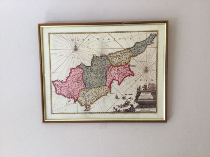 Art - Vintage Style Map,