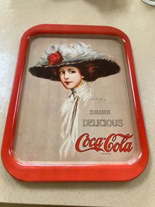 Coca Cola metal tray
