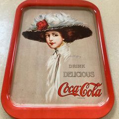 Coca Cola metal tray