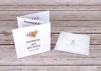 Floral Trifold Wedding Invites