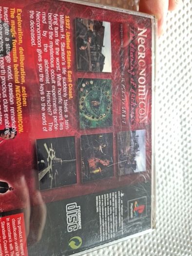 Necronomicon The Dawning of Darkness PlayStation1 Ps1 PlayStation2 Ps2 Games Original