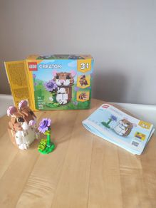 Lego Creator 3-in-1 Cute Hamster with a Flower 31376