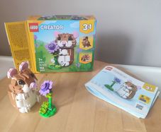 Lego Creator 3-in-1 Cute Hamster with a Flower 31376
