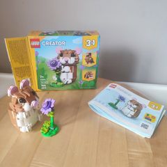 Lego Creator 3-in-1 Cute Hamster with a Flower 31376
