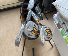 golf club kids bag with clubs