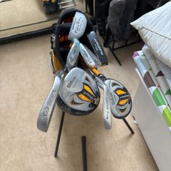 golf club kids bag with clubs