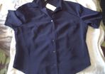 ladies navy blouse