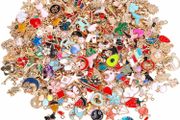 350Pcs Wholesale Bulk Lots Jewelry Making Charms Assorted Pendants for DIY Necklace Bracelet Earring Craft Supplies (MULTIPLE COLOURS AVAILABLE)