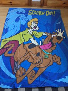 KIDS Single Scooby Doo Duvet set w /Pillowcase