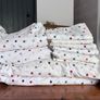 Pottery Barn Kids Organic Bed Sheet Sets (2x Twin) - multi-colored stars Image 2