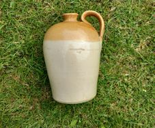 Stoneware Flagon