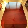 Large Mahogany Dining Table and Chairs (6x) - Expandable / Excellent Condition Image 3
