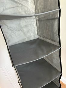 Grey Clothes storage / organizer 30x30x110cm