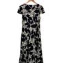Country Collection leaf-print Linen Dress Image 2