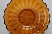 Vintage Amber Glass Bowl