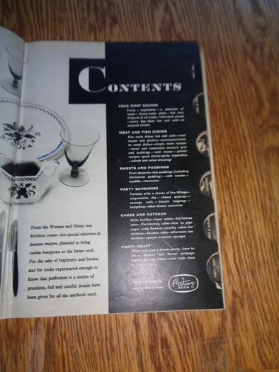 Woman and Home - Cordon Bleu Cookery - Vintage Retro Cook Book