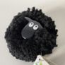 Black/ White Sheep Pom Pom Keyring, Magnet Image 8