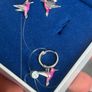 Silver earrings and pendant Image 8