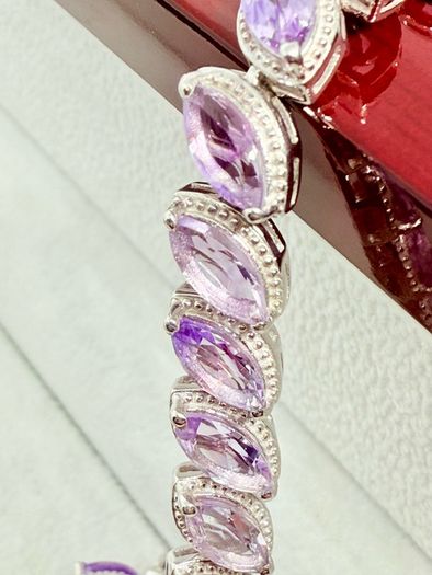 Moroccan Amethyst Cluster Bracelet