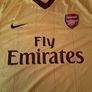 Arsenal Jersey. Official Nike Arsenal Mens Away Jersey From Season 2010 / 2011.Authentic Original From The Time. Not A Modern Day Remake. Image 3
