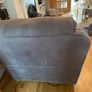 Michael Murphy:Presley Grey Fabric Electric Recliner Armchair Image 2