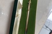 cross pen 10ct gold plated