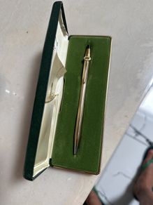 cross pen 10ct gold plated