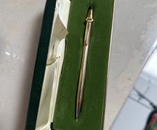 cross pen 10ct gold plated