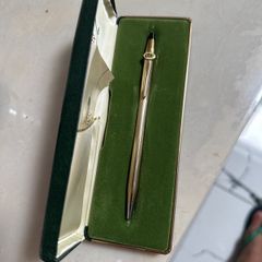 cross pen 10ct gold plated