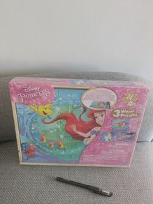Disney Princess wooden puzzles BRAND NEW