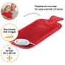 Hot Water Bottle style Heat Pad Image 4