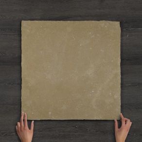 Kota Yellow Limestone Hand-Cut Calibrated Paving Slab 60x60x2.2cm