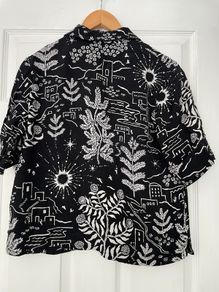 Claudie Pierlot Paris - Printed Viscose Blouse/ Shirt - Size UK 8- Generous