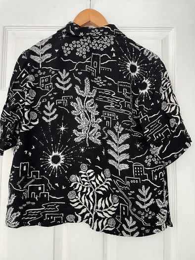 Claudie Pierlot Paris - Printed Viscose Blouse/ Shirt - Size UK 8- Generous