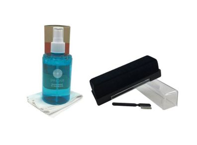 Vinyl Record Cleaner Spray With Cloth (200ml) + Anti-static Velvet Cleaning Pad (+ Stylus Brush)