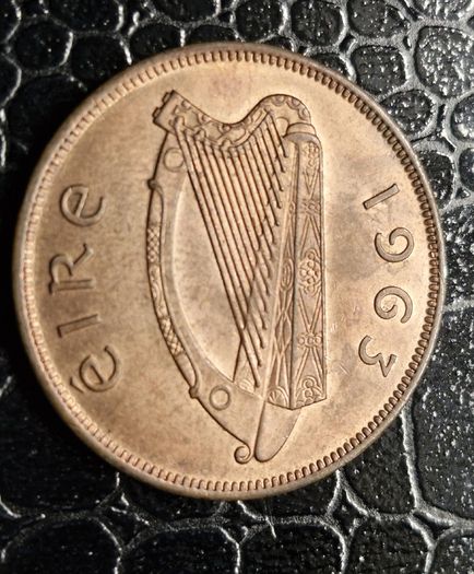 Ireland 1963 Excellent Penny Coin
