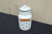 Fridge small enamel milk churn postage possible
