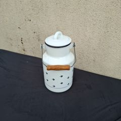 Fridge small enamel milk churn postage possible