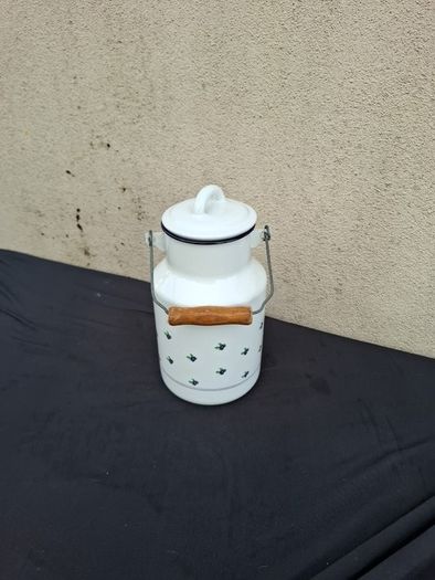 Fridge small enamel milk churn postage possible