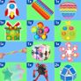42Pcs TIK Tok Fidget Toys Pack Sensory Fidget Toys Push Bubble Pop Toy Stress Anxiety Relief Toys Set for ADD OCD Autistic Children Adults Anxiety Autism (FREE POSTAGE) Image 2