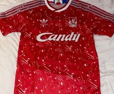 Liverpool Retro Jersey Red